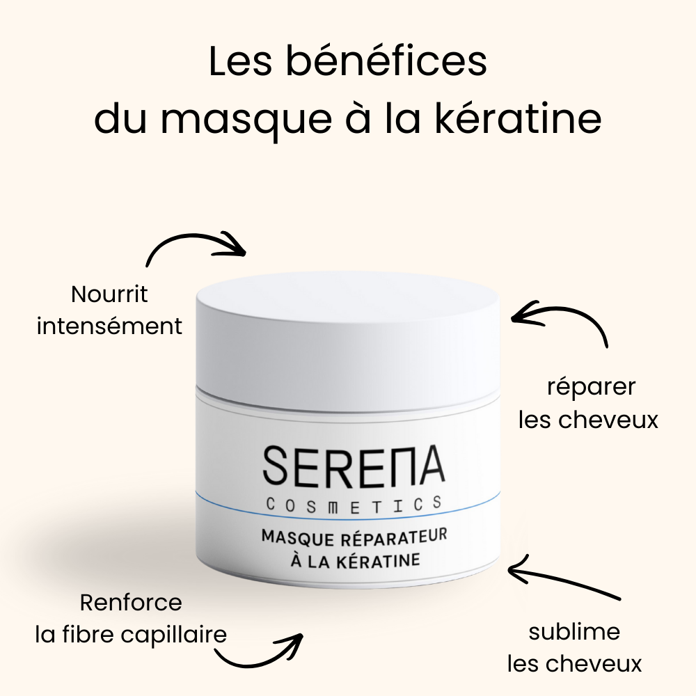 Masque réparateur à la Kératine