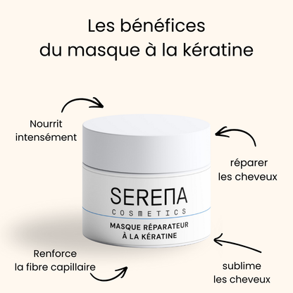 Masque réparateur à la Kératine