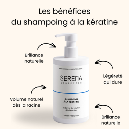 Shampoing à la kératine